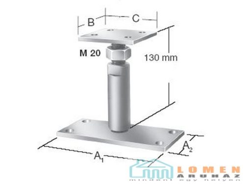 VORMANN OSZLOPTALP 71329 150X70X80 CSAV.