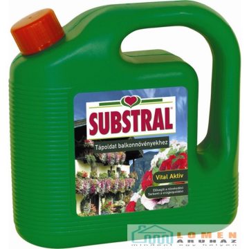   SUBSTRAL® Tápoldat muskátlihoz és balkonnövényekhez, 2000 ml