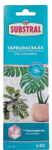 Substral zöld táprudacska 30 db-os