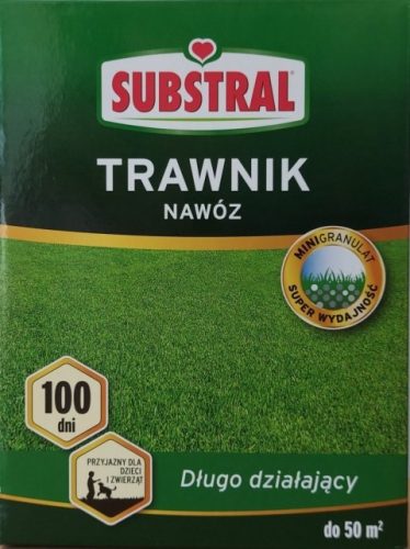 Substral hosszúhatású gyeptrágya 50m2 - 1kg