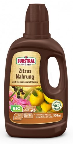 NATUREN Bio citrus és mediterrán növény tápoldat 500 ml