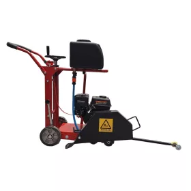   EUROKOMAX TF350L mobil aszfaltvágó/beton hézagvágó - LONCIN G200F, max.vágásmélység 170mm,12l