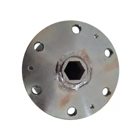   Betonmaró dob 6 db tengellyel D190mm L277mm marócsillag nélkül, EUROKOMAX MC10 marógéphez