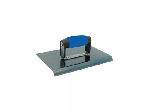 BETONTROWEL kézi élsimító - kék acél, 152x104mm
