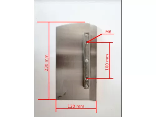 BETONTROWEL glettelő lapátkészlet - 600 mm, 4 db, kerekített