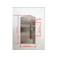 BETONTROWEL glettelő lapátkészlet - 600 mm, 4 db, kerekített