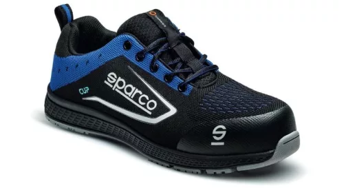 Sparco CUP S1P beltéri munkavédelmi cipő fekete/azúr 37 KIFUTÓ
