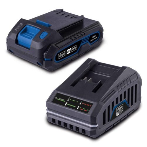 Scheppach SBSK2.0 - IXES 20 V akku 2 Ah + töltő 2,4 Ah készlet