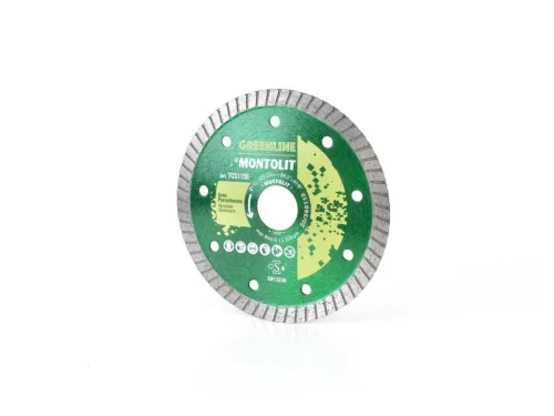 MONTOLIT TCS115E TUR.D.gyémánt tárcsa kerámiához O 115 mm