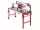 MONTOLIT Kerámia/kővágó gép Brooklyn F1-131cm 230V 2,2 kW tárcsa O 250 mm