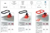 MONTOLIT Elektromos tapadókorong akkumulátorral Gecone Li-Ion 12V 1,5Ah