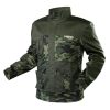 NEO TOOLS Terepmintás Munkavédelmi kabát CAMO, 60% pamut, 40% polyester, 255 g/m2, M