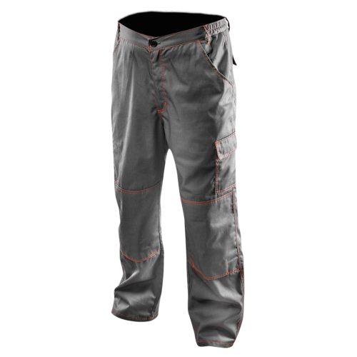 NEO TOOLS Munkásnadrág, BASIC, L/54, 35% pamut, 65% polyester, 245 g/m2, Többfunkciós zsebek, térdprotektor zseb, LD