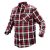 ING NEO 81-540-XL FLANEL PIROS-FEKETE-FEHÉR 100% PAMUT, XL