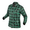 NEO TOOLS Flanel munkaing, zöld-fekete, 100% pamut, XXXL