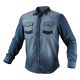 NEO TOOLS Farmer munkaing, DENIM, 100% pamut, XXL