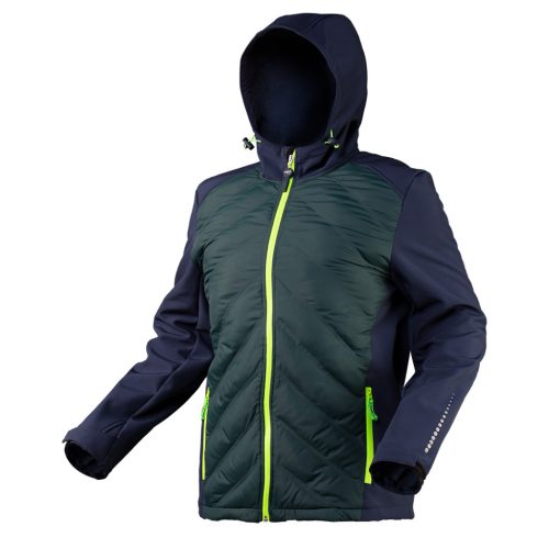 NEO TOOLS Softshell Munkavédelmi kabát, steppelt betéttel, PREMIUM, M