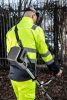 NEO TOOLS Láthatósági Munkavédelmi kabát, VISIBILITY, citromsárga, 60% pamut, 40% polyester, 260 gsm, L