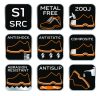 NEO TOOLS Munkavédelmi szandál, bőr, S1 SRC, 39