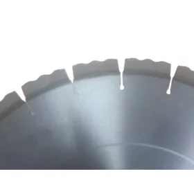   Gyémánt vágótárcsa DR.SCHULZE A-B10, 400x25,4 mm - aszfalt-beton, 24 szegmens: 40x3x10mm