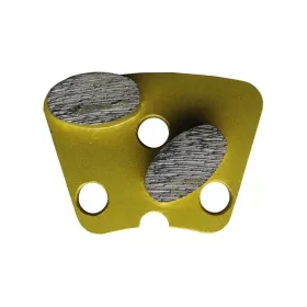   DR.SCHULZE DRS-2DS-A6 gyémánt csiszoló szegmens-abrazív betonra,2 szegm, 40x10x10 mm extra durva