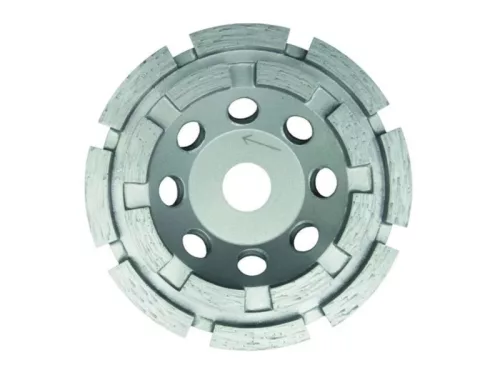 DR.SCHULZE ST2-C duplasoros gyémánt csiszolótárcsa-125 mm kemény beton,125x22,2,18 szegmens,H5mm