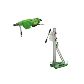   DR.SCHULZE koronafúró gép+állvány - 2600W, 230V, 5/4" - vizes