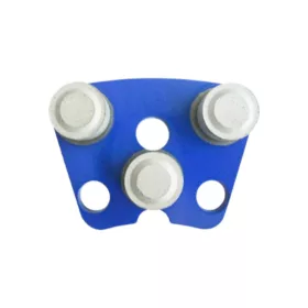   DR.SCHULZE RAZOR-C80 gyémánt csiszoló szegmens-kemény betonra, 3 szegmens D18mm/H12mm extra durva