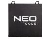 NEO TOOLS Hordozható napelem, napelemes töltő, 120W, 12V-os akku, telefon, laptop töltésre, 2db USB csatlakozó