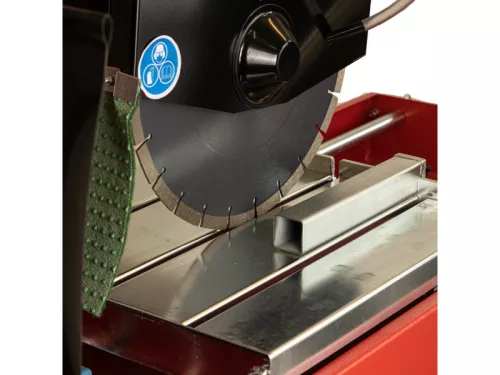 EUROKOMAX MS400 téglavágó, 230V-2,2kW motor, max 130mm vágás +Ajándék gyémánttárcsa!