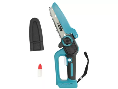 Akkus mini láncfűrész 18V Bl 15cm 8m/s akku és töltő nélkül
