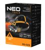 NEO TOOLS Fejlámpa + zseblámpa 2az1-ben, tölthető USB 1000lum, CREE LED, 10W