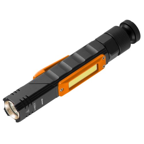 NEO TOOLS Zseblámpa, tölthető, 2 funkciós USB 300lum, CREExPE + COB LED, 3W