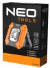 NEO TOOLS Reflektor, talpas, elemes 3xAA, COB LED 750lum, powerbank funkció, 10W