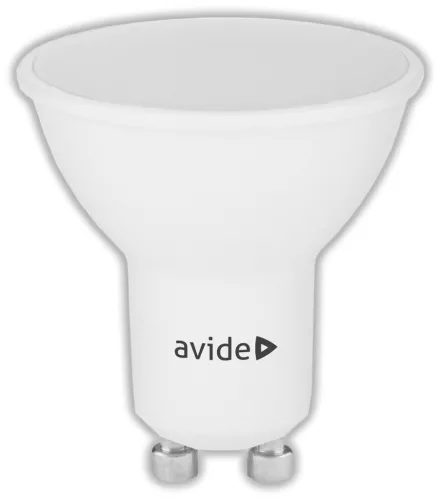 Avide LED Spot Alu+plastic 4W GU10 WW 3000K izzó