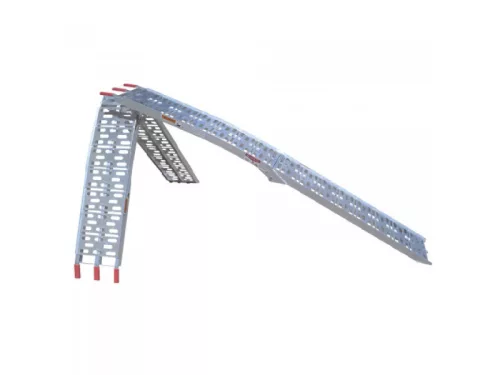 Aluminium összecsukható rámpa szett - 2 db, max. teherbírás 340 kg/oldal