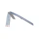 Aluminium összecsukható rámpa szett - 2 db, max. teherbírás 340 kg/oldal