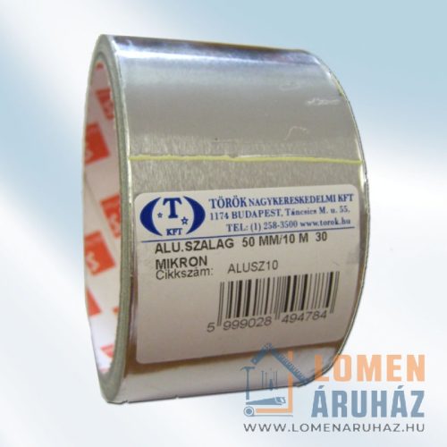 ALUMINIUM SZALAG 50 MM/10 M 30 MIKRON