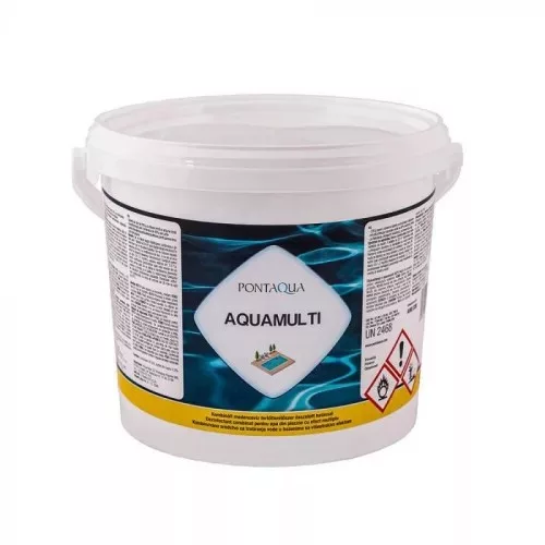 Aquamulti maxi kombi 3 kg 200g-os tabletta (algaölő+pelyhesítő+klór)