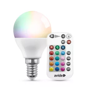   Avide Smart LED Mini Globe 4.9W RGB+W 2700K IR Távirányítóval izzó
