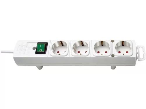 BRENNENSTUHL COMFORT-LINE 4-es elosztó - 2m, H05VV-F, 3G1,5