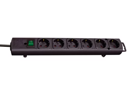 BRENNENSTUHL COMFORT-LINE 6-os elosztó - 2m, H05VV-F, 3G1,5