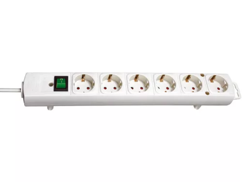 BRENNENSTUHL COMFORT-LINE 6-os elosztó - 2m, H05VV-F, 3G1,5