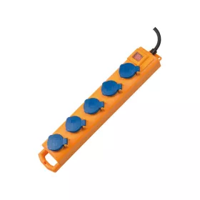   BRENNENSTUHL SL544D 5-ös elosztó - 2m, H07RN-F, 3G1,5, ipari, kültéri, IP54