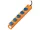 BRENNENSTUHL SL544D 5-ös elosztó - 2m, H07RN-F, 3G1,5, ipari, kültéri, IP54