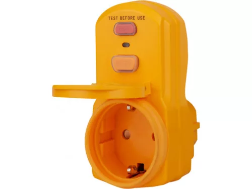 BRENNENSTUHL érintésvédelmi/személyvédő relé dugalj kültérre - 230V 30mA IP54