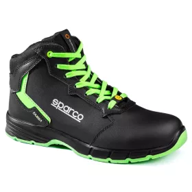  Sparco Targa-H Willy ESD S3S SR FO Munkavédelmi bakancs fekete/zöld 43