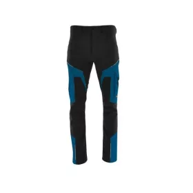   Sara Comfort Winter bélelt softshell deréknadrág fekete - petrol kék M