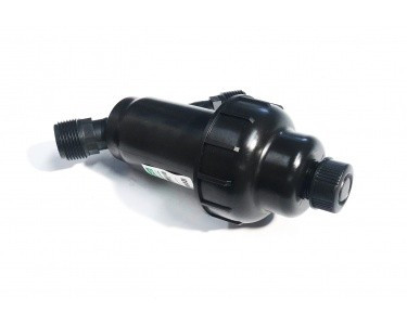 Szűrő fémhálós 1', kupakkal, 5 m3/h, 155 mesh/100 mikron