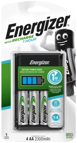 Energizer Akkutöltő 1HR + 4x2300mAh EXTREM AA